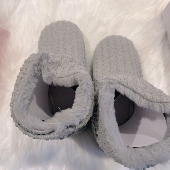 Women's Buffalo Check Slouch Boot Boxed Slippers  M(7-8) - Picture 2 of 4